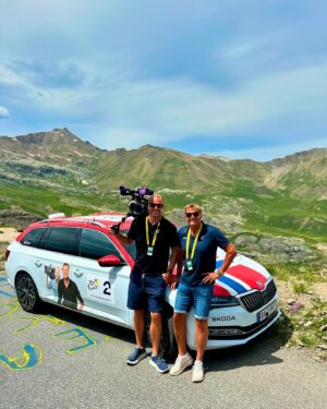 Dag Otto Lauritzen Instagram - Tour de France nr 34 gjennomført. Privilegert som får jobbe med @tvtoby og resten av Tv2 gjengen @tv2sport Supert Team. Fantastisk innsats av hele Norges @unoxmobility fra start til mål selv om etappeseier ikke kom. Stå på og nyt litt ferie 🚴‍♀️🤩 
@tv2sindre @cppaasche @magnus_aarre @rudijakobsen @magnusdrivenes @tv2matsw @madskaggestad: Neste stopp Bodø @arcticraceofn