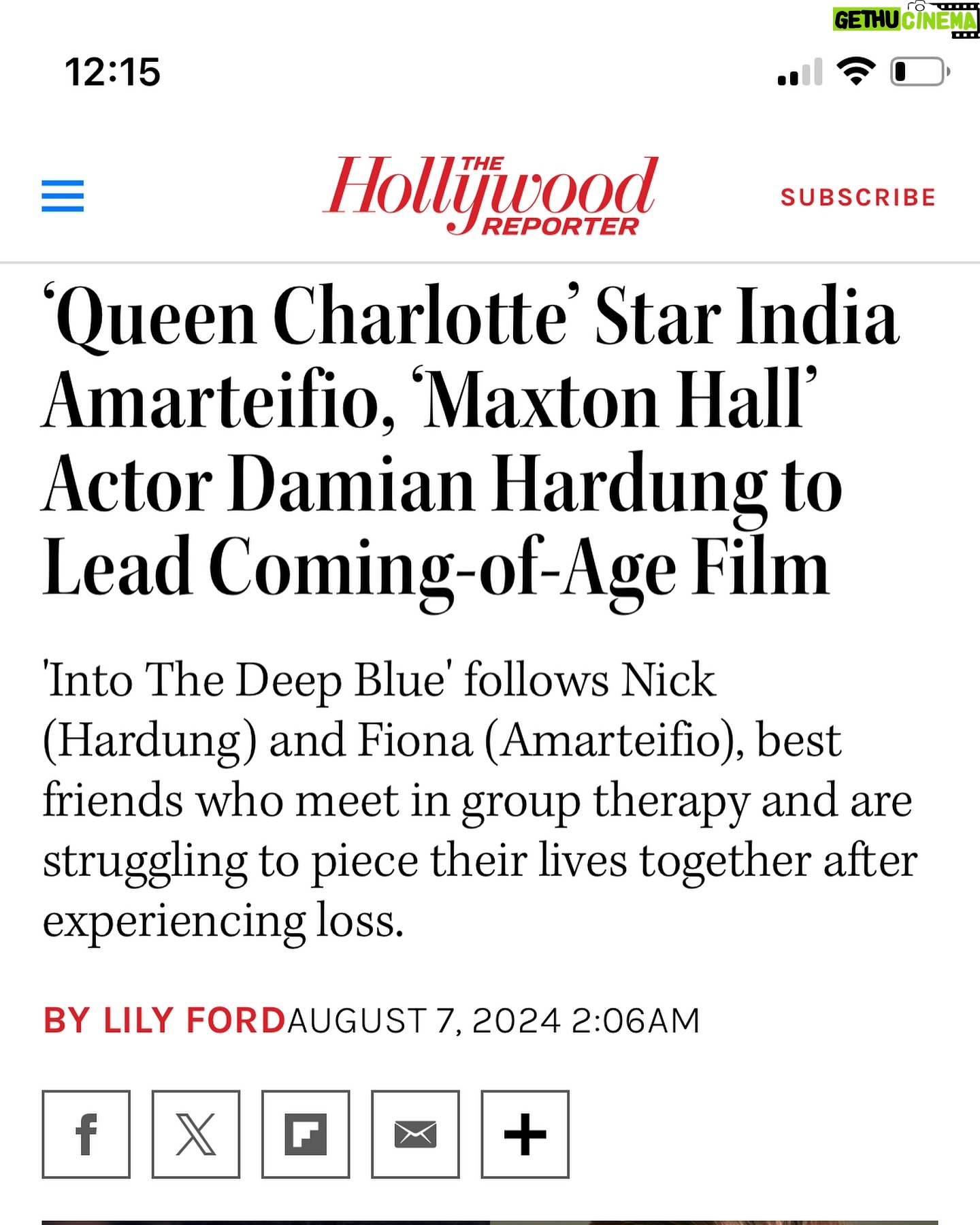 Damian Hardung - 413.6K Likes - INTO THE DEEP BLUE ||| beyond excited @india_amarteifio
#jenniferarcher #jonathanwright #shotoftea @subtitle_talent