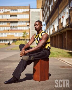 Damson Idris Instagram - Peckham. South East London.

“Sometimes, you just have to look back at your past and smile at how far you have come.”

@sctr.co.uk 

📸: @hbsauce14 
Writer : @vivianiroanya 
Stylist: @carlottaconstant 
CD: @keefjustkeef 
HMU: @lucythomasmua