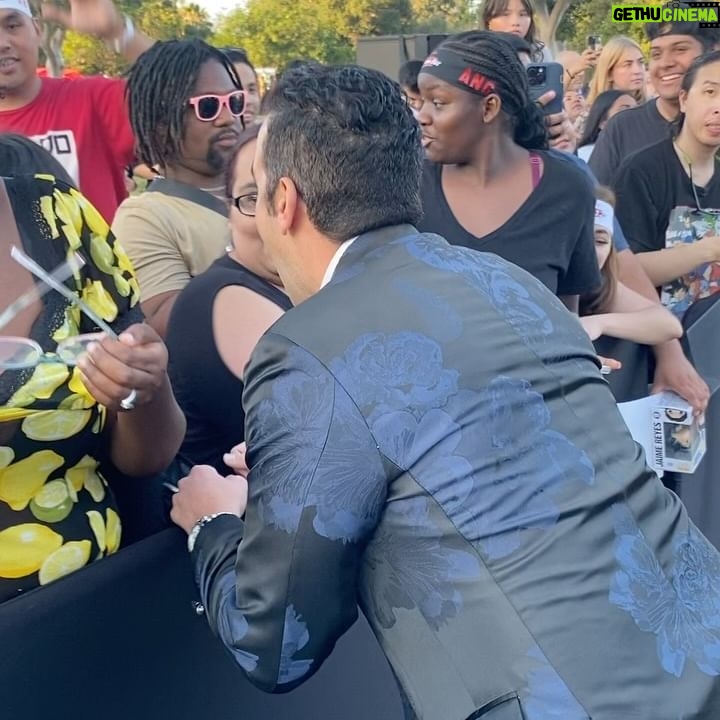 Dan Ahdoot - 4.2K Likes - #CobraKai premiere photo dump! What a magical night. Thanks for the best job ever, @jonhurwitz @haydenschlossberg101 @healdrules.