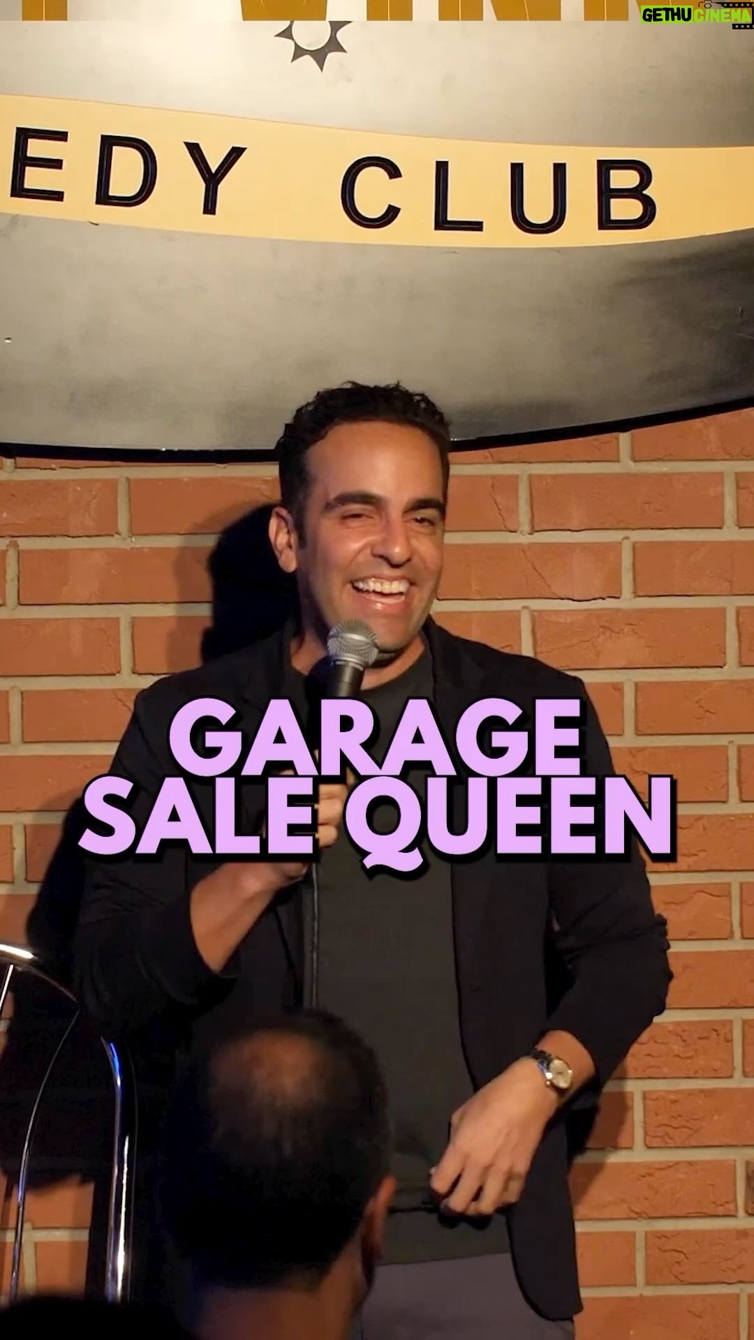 Dan Ahdoot - 794 Likes - Some things, you don’t buy from a garage. #comedy #standup #crowdwork #airbnb