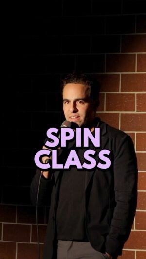 Dan Ahdoot Instagram - Yasssss Soul Cycle… #comedy #standup #crowdwork #spinning #soulcycle