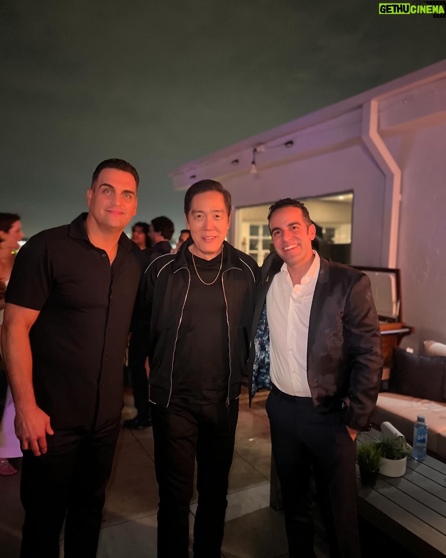 Dan Ahdoot - 4.2K Likes - #CobraKai premiere photo dump! What a magical night. Thanks for the best job ever, @jonhurwitz @haydenschlossberg101 @healdrules.