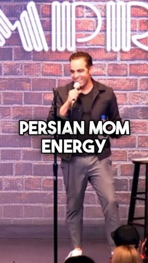 Dan Ahdoot Instagram - Nothing like being humbled by someone with your Mom’s voice. 

#persian #persianmom #texting #crowdwork #comedy #standup #danahdoot #kickinit #cobrakai #falafelphil