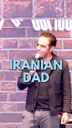 Dan Ahdoot Instagram - Too real? #iranian #immigrant #crowdwork #standup