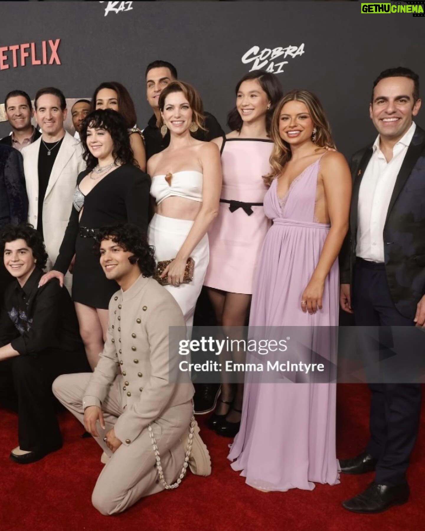 Dan Ahdoot - 4.2K Likes - #CobraKai premiere photo dump! What a magical night. Thanks for the best job ever, @jonhurwitz @haydenschlossberg101 @healdrules.