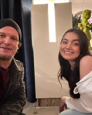 Dan Donegan Instagram - Dinner date with my beautiful daughter @mayadonegan in Lexington,Kentucky @jeffrubyslexington  @disturbed @universityofky  #jeffrubys #disturbed #daddydaughterdate