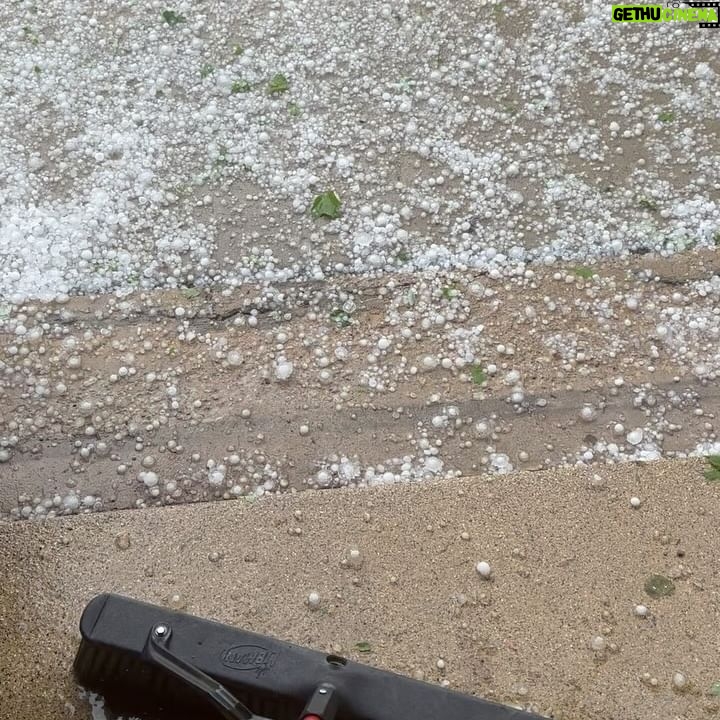 Dan Donegan - 2.3K Likes - Holy Hail Storm!!!!! That came fast