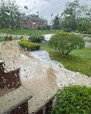 Dan Donegan Instagram - Holy Hail Storm!!!!! That came fast