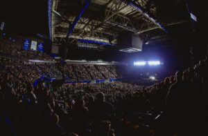 Dan Donegan Instagram - So much fun playing @rupp_arena where my daughter @mayadonegan  goes to school @universityofky and having my son @justin.donegan fly in with his mom @nicdonegan to be a part of it. Always special memory to see my kids watching us. ❤️ @disturbed  #holdontomemories #takebackyourlifetour2024 #gocats #universityofkentucky #rupparena  #disturbed 📸 @britt_bowman