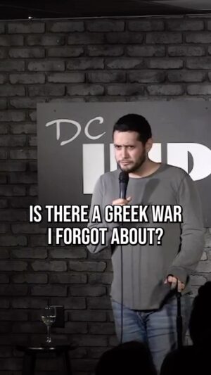 Dan Perlman Instagram - Met our heroes who kept us safe from the Greeks. Excited to be back in DC on Feb 16 @kennedycenter 
.
.
.
#standup #comedy #danperlman