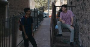 Dan Perlman Instagram - I wrote & directed this short film, Practice Space.

Starring Alex Chavez & Yan Bo Lin, two NYC kids who I’ve collaborated with on a previous short film, Cramming. They were 11&12 when we made the first film. Now they’re 15&16. Proud of both of them & very thankful to the great & talented people I worked with who all scrapped together to make this short on super-low budget in two days in Washington Heights at an odd time in the industry, just to make something.

Producer: Jon Sheflin
Cinematographer: Mike Kohlbrenner 
AC: @shuhan.xie 
Sound: Matt Leibowitz
Coordinator: @sabribrina456 
Production Assistants: @babyportharcourt @nessnorth75 @lissasweeney 
Editor: @mrdanieljohnson 
Sound Designer: @romanian_soundbath 
Colorist: @kbaycolor 
ft. @napoleonemill 

link in bio, hope you enjoy, thanks