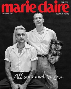 Danae Michalaki Instagram - Tο νέο Marie Claire Greece Φεβρουαρίου είναι αφιερωμένο στον έρωτα.
Έξι ζευγάρια σε έξι ψηφιακά εξώφυλλα μοιράζονται τα δικά τους love story σε μια ξεχωριστή φωτογράφιση. 

❤️ Ανθή Φακιδάρη και Αγγαίος Ποθητός, μοντέλα.
💓 Δανάη Μιχαλάκη, ηθοποιός και Γιώργος Παπαγεωργίου, ηθοποιός και μουσικός
🤍 Marios Schwab, fashion designer, καλλιτεχνικός διευθυντής Zeus & Dione και Jose Quijano, hair stylist 
💙 Ελένη Γκίκα, ιδιωτική υπάλληλος και Μαρία Βαζούρα, Διευθύντρια marketing στον ξενοδοχειακό κλάδο
💛Αντώνης Αντωνίου, ηθοποιός και σκηνοθέτης και Νατάσα Ασίκη, ηθοποιός
💖 Ρωμανός Γεροδήμος, καθηγητής πανεπιστημίου και Αντώνης Ιωαννίδης, UX Designer

Μη χάσετε το νέο τεύχος του Marie Claire, αυτή την Κυριακή, 21 Ιανουαρίου, με το @protothema.gr 

Editor in Chief: @galaxy_faraway 
Creative director: @lina_tsin 
Executive editor: @anastasialadiab 
Fashion Director: @elinasygareos 
Photographer: @kaplanidis @thisisnotanotheragency 
Makeup: @ioanna_dourdoumpaki @annabakatsaki @beehive_artists 
Hair: @chrisanthos_smirneos @beehive_artists @danielbabek @10artistsmanagement 
Stylist: @lover.boy213121 
Styling Assistant: @demi1026_ 

The Marie Claire Greece February issue is dedicated to love.
Six couples on six digital covers share their own love stories in an exclusive photoshoot. 

Don’t miss our latest issue out this Sunday, January 21st, at newstands with @protothema.gr