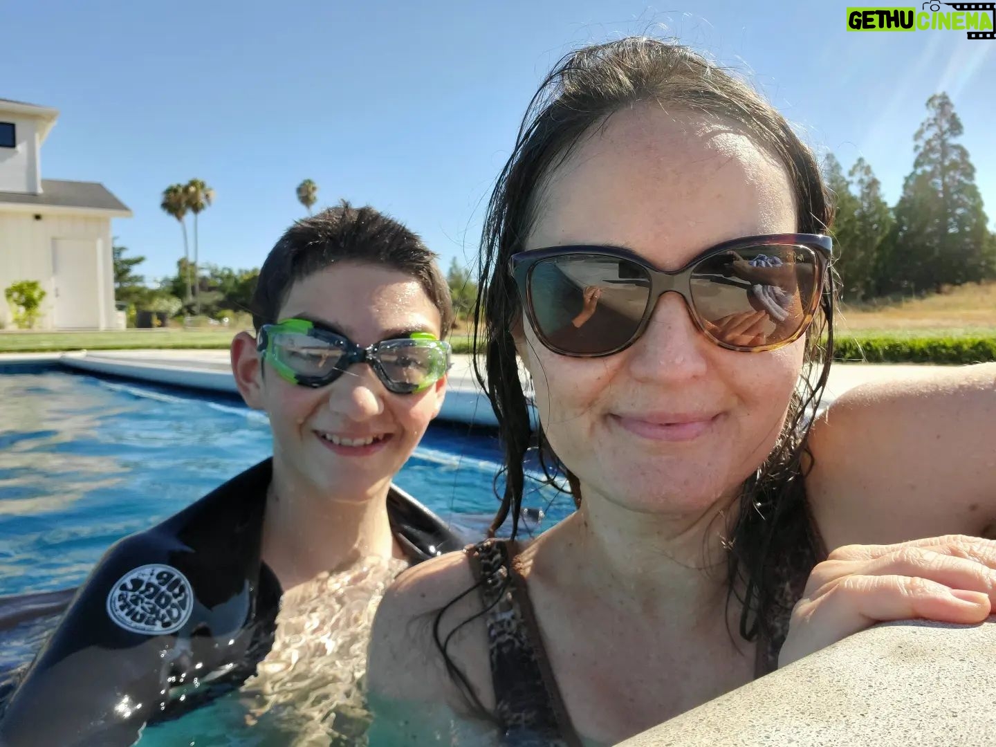 Danica McKellar - 23.8K Likes - Spending time visiting family over the summer is the BEST (scraggly eyebrows, no makeup - yes please 😜)! Wishing you all a beautiful, relaxing, July weekend! 🥰🌴✨️