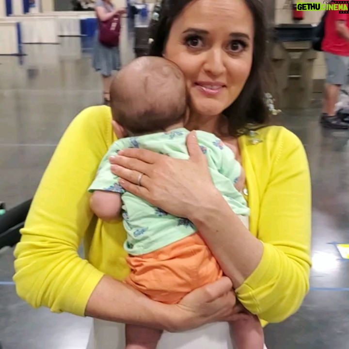 Danica McKellar - 81.2K Likes - Wanna feel old? My Wonder Years co-star @jason.hervey (Wayne Arnold) is a GRANDPA! š And ooooh my goodness his grandson Shia is BEYOND precious!! And what an amazing shot of Jason & @realdanlauria (swipe for it), right? š¤ I guess he's that baby's TV great-grandfather?? š Family vibes all around!
After the convention was over today, his wonderful mother (Jason's daughter) let me hold him - he was crying when I got him but I was able to lull him to sleep almost immediately - a trick I learned when Draco was 4 weeks old. š„°
Swipe to the end for a video of me describing this fail-prood method for comforting crying babies!! šš¤