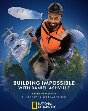Daniel Ashville Instagram - Get ready for an adrenaline-fuelled journey across the globe in the brand new series, Building Impossible with Daniel Ashville. Join @daniellouisy on an exploration of the world’s most extraordinary and precarious builds and push the boundaries on what is considered achievable. From the construction on the world’s largest ocean-going cruise liner, ‘Icon of the Seas’, in Finland to the ground-breaking Brenner Tunnel beneath the Alps on the Italy-Austria border, learn what makes these architectural marvels that defy the imagination possible.
 
Building Impossible with Daniel Ashville, premiering Thursday 14th September at 8pm, only on #NationalGeographic UK.