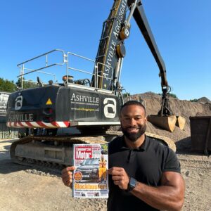 Daniel Ashville Instagram - Being on the front cover for a second time of a magazine that as a child I used to read in the news agents while being told “if you are not going to buy it put it back” is special for me 🙏🏾🙌🏽
•
Thank you to @commercial_motor for the feature in the July 2023 publication. This focuses on the new venture Ashville Plant Hire and the evolution of the Buisness since the last interview in Feb 2021.
•
#captainofindustry #maverick #construction #haulage #wastemanagement #thankful