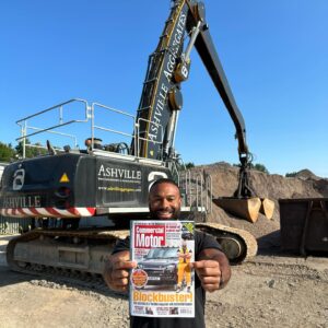Daniel Ashville Instagram - Being on the front cover for a second time of a magazine that as a child I used to read in the news agents while being told “if you are not going to buy it put it back” is special for me 🙏🏾🙌🏽
•
Thank you to @commercial_motor for the feature in the July 2023 publication. This focuses on the new venture Ashville Plant Hire and the evolution of the Buisness since the last interview in Feb 2021.
•
#captainofindustry #maverick #construction #haulage #wastemanagement #thankful