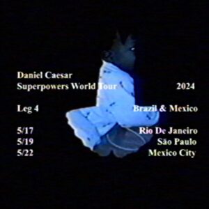 Daniel Caesar Instagram - Mexico & Brazil, I am coming. Artist presale tomorrow 10 am local, general sale Friday 10 am local