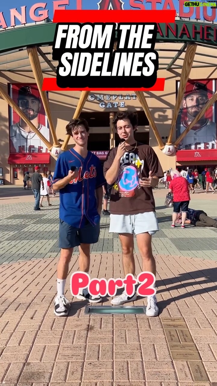 Daniel DiMaggio - 746 Likes - Enjoy part 2 of our trip to Anaheim. Did the righty SP from Texas ring any bells? What about the lights out reliever that played for both the Angels and the Mets in the 2000s?
#mets #angels #fromthesidelines #sports #entertainment #show #baseball #edgardoalfonzo #troyglaus #nolanryan #giants #toriihunter #rubentejada #sportstrivia