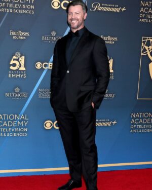 Daniel Feuerriegel Instagram - This goofball 🤪

Red Carpet for the 51st Daytime Emmy Awards 💫 

#DaytimeEmmys #DaytimeEmmys51 #EmmyAwards #TelevisionExcellence #AwardSeason #DaytimeTelevision #CelebratingTVTalent #EmmyNominees #EmmyWinners #RedCarpetFashion #TVStars #DanFeuerriegel #RedCarpet