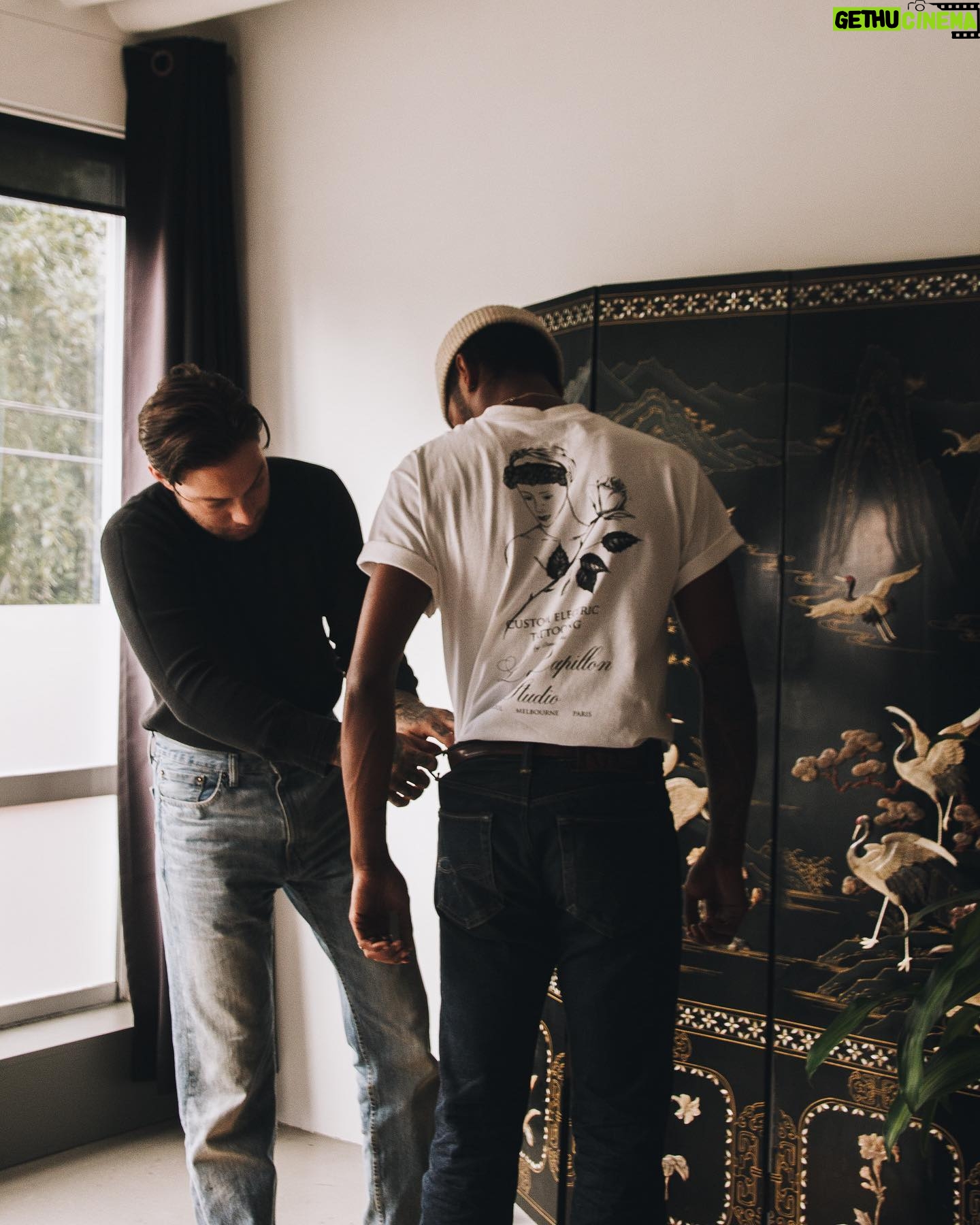 Daniel Snooks - 2.3K Likes - @lepapillon_tattoo tee’s available soon. ( @lepapillon.studio )
Photos by @devonscottwong