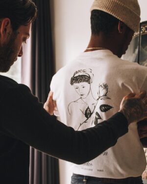 Daniel Snooks Instagram - @lepapillon_tattoo tee’s available soon. ( @lepapillon.studio ) 
Photos by @devonscottwong