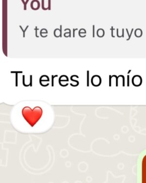 Daniela Blume Instagram - Tu eres lo mío.