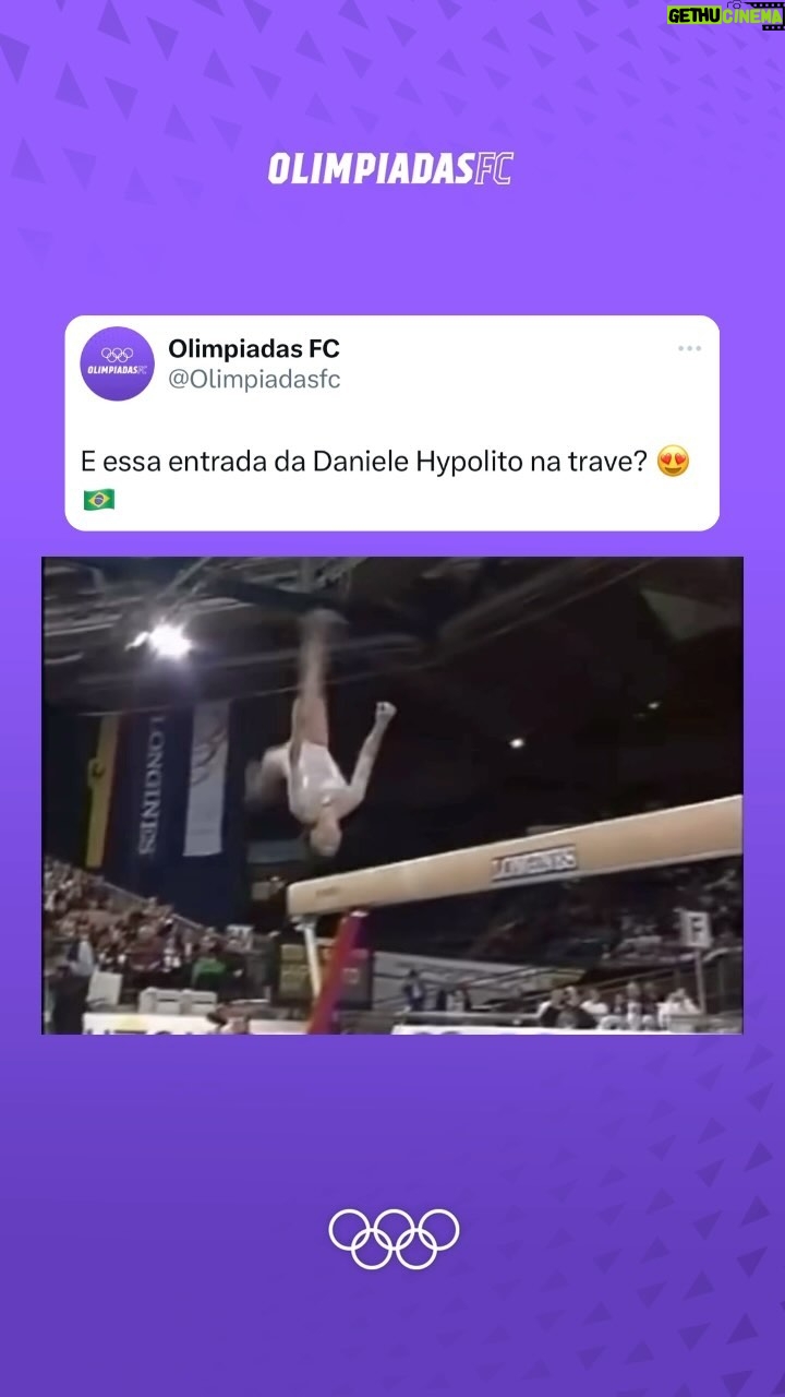 Daniele Hypólito - 65.3K Likes - A nossa Dany Hypolito era ESPETACULAR! O adm já tá morrendo de saudade das olimpíadas! 😭