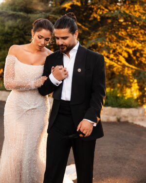Daniella Rahme Instagram - Mr & Mrs Zeytoun 01/07/24 🤍
