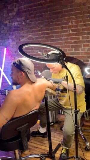 Daniil Matseychuk Instagram - Triple fun ❣️❣️❣️ you’re just one tattoo away from good mood 🪁

Thanks dude @asavin15 🤗

Done at @puppy.studio.la our beloved tattoo temple 🥰
 
Hit me up for booking 😘