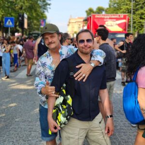 Danilo Bertazzi Instagram - Pride 🌈 Love ❤️
.
.
.
#pride #pridemonth #bergamopride #love #loveislove #meandyou
