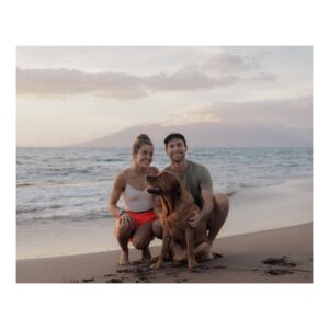 Danny Gevirtz Instagram - My future Wife.
.
If you’re bored and want to see the video I put together for Anna, it’s in my bio.