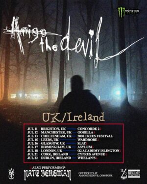 Danny Kiranos Instagram - “wHo iS gOnNa bE SuPpoRT fOr UK/Ireland”…a tale as old as time…as important as the meaning of life…look no further people. Our brother @natebergmansings will be joining us with all his filth and antics and beauty and splendor. My God, that voice…now you know. Now we all know. And the pig was happy.

📸: @chelsearoc