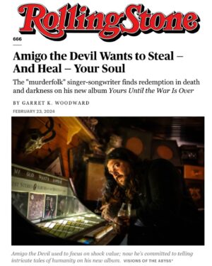Danny Kiranos Instagram - Thank you @rollingstone 🖤 

read at link in bio

📸: @visionsofthe.abyss