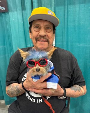 Danny Trejo Instagram - It was an epic weekend at @galaxyconraleigh. With legends @officialmichaeljai @erniehudsonofficial and the wheez @paulyshore! I always love making new friends and getting to spend time with my amazing fans! Thank you #GalaxyConRaleigh ⚔️