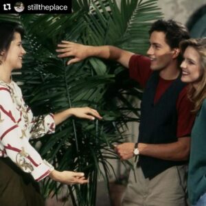 Daphne Zuniga Instagram - 💙🚨‼️Thought I’d drop some Billy aka @andreweshue and Melrose visuals… follow our podcast IG @stilltheplace!! And listen to @lauraleightonforreal #CourtneyThorneSmith and yours truly @daphnezuniga host our new SUPER FUN @iheartradio pod Still The Place! 
#Repost @stilltheplace LINK IN BIO.
#melroseplace #podcast #stilltheplace #andrewshue #90s
・・・
Could Andrew Shue Have BEEN any more adorable as Billy back in his “Melrose Place” days? We think not! The actor chats with our hosts this week about what it was like filming the show, the shirtless scenes and so much more! What was your favorite Billy scene?
 
🔗 Link in bio – listen now!