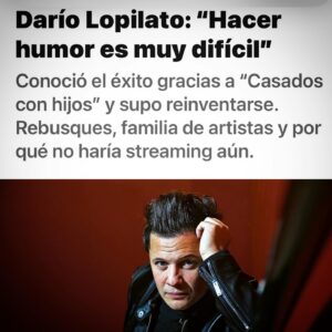 Darío Lopilato Instagram - Cortito y al pie! filipenses 4:13 … cual es tu versículo favorito?