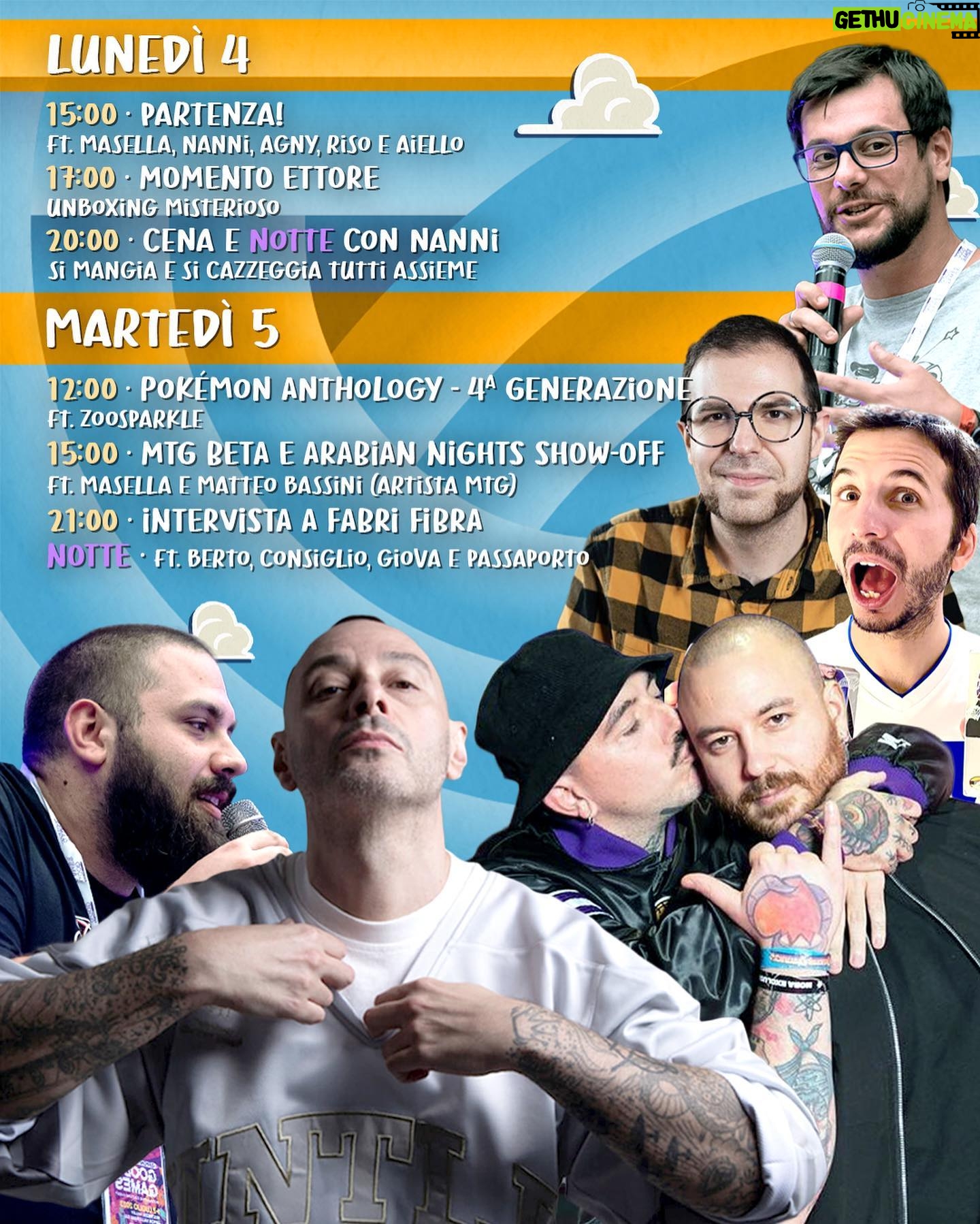 Dario Moccia - 39.4K Likes - Ecco a voi il programma della maratona. Talmente tanta gente che ho finito i tag.
Divertiamochi!