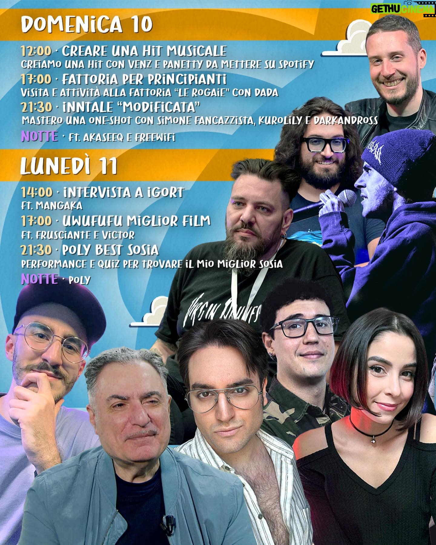 Dario Moccia - 39.4K Likes - Ecco a voi il programma della maratona. Talmente tanta gente che ho finito i tag.
Divertiamochi!