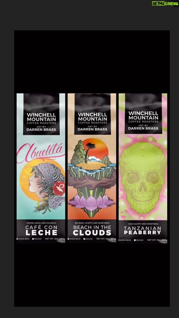 Darren Brass - 155 Likes - Anyone who knows me , knows my love of coffees and how passionate I am about the coffees I drink … This collaboration with @winchellmountaincoffee is a dream come true and it makes me so happy to be able to share it with you . This project is all about a love for Art & Coffee . #love #coffee #art #passion #perseverance #persistence #work #pma #alldayeveryday