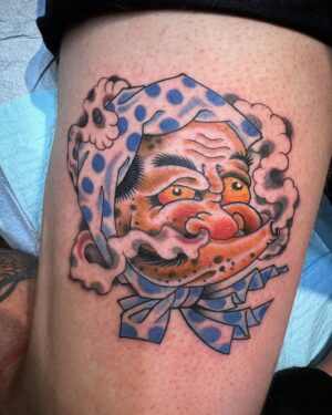 Darren Brass Instagram - BIG THANKS to @mrjayphoenix for entering the “giveaway” &  giving me a chance to do my thang … 🙏🏼👊🏼💯‼️‼️ #tattooartist #tattoo #tattoos #tattooart #irezumitattoo #tattooed #art #tattoolife #tattooideas #tattooist #tattoodesign #tattooing #artist #tattooink #tattooer #tattoostyle #traditionaltattoo #colortattoo 
#pma #thepearl