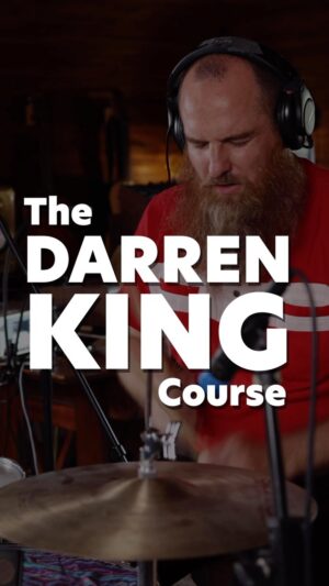Darren King Instagram - 10 in-depth lessons including MuteMath song breakdowns, writing creative drum parts, mic’ing, recording, mixing and more. Use promo code KING to get 30 days FREE access to “The Darren King Course” and dozens of other courses, only at JPBouvetMethod.com.
