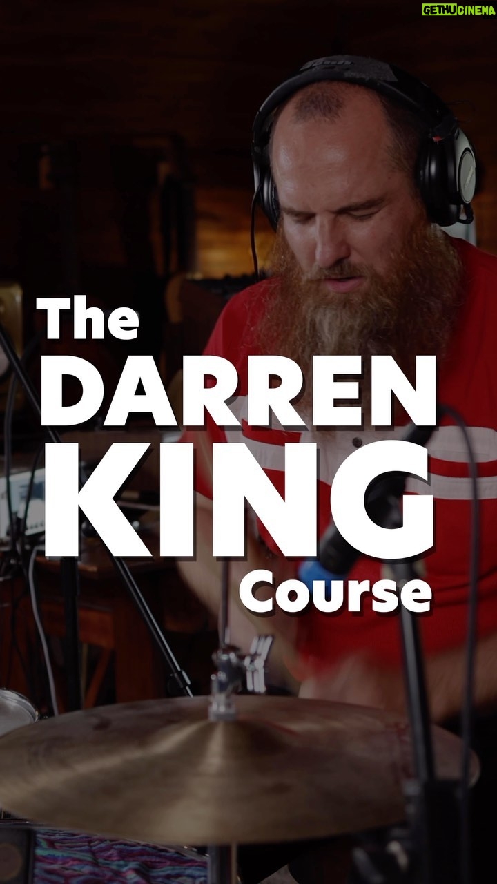 Darren King - 3.4K Likes - 10 in-depth lessons including MuteMath song breakdowns, writing creative drum parts, mic’ing, recording, mixing and more. Use promo code KING to get 30 days FREE access to “The Darren King Course” and dozens of other courses, only at JPBouvetMethod.com.