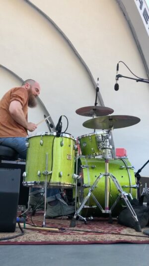Darren King Instagram - Memphis soundcheck. I’ve got to get some summer clothes.