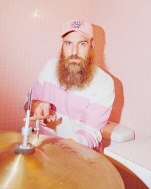 Darren King Instagram - Have more fun. 
Photo: @jessepaul 
Bathroom: @nelson_drum_shop 

(Gonna do a livestream right now if you wanna watch me work on my first solo record for a bit)