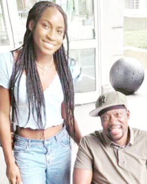 Daryl Mitchell Instagram - Congratulations lil sis @cocogauff #herstory in the making. I feel so bless to be around greatness.