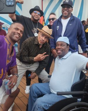 Daryl Mitchell Instagram - The Tom Joyner cruise was popping againg AJ Calloway was the official host, he kept it moving