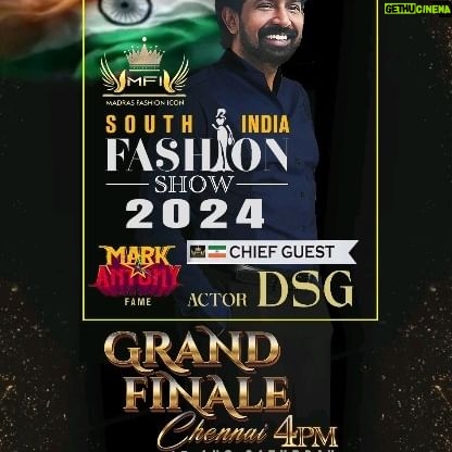 Dato Sri G Gnanaraja - 3 Likes - We would like to announce that "Mark Antony fame" Actor #DSG @datosrig will be our Chief Guest to officially launch this year's South India Fashion Show 2024 with the biggest names in fashion designers and top models from South India, the states of Tamil Nadu, Andhra Pradesh, Karnataka, Kerala, Telangana and Pondicherry, organized by @madras_fashion_icon
For registration, kindly contact
8148919690
@theauteur_media
@maalaimalar
@indulgexpress
@xpresscinema
@indianexpress
@dinakarannews
@indiaglitz_tamil
@malaimurasutv_official
@malaimurasu_
@nambikkaimedia_events
@varnammalaysia
@mannin.mainthan.my
@mku_malaysiakalaiulagam
@entamizh_vannangal
@vimarsagan_media
@tazhalmedia
@tamil_cinemaulagam
@varnangalfm
@tubelight_dot_com7
@verrakathaigal
@filmviews_my
@lokaldotcom
@takkali.chutney
@soupfm
@jeifm
@makkalosaidigital
@malartv.my
@yuvanism.malaysia
@vijayfansofficialsquad
@malaysia_ajithfanclub
@yuvanism.malaysia
@malaysiaskfc