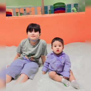 Daus Mini Instagram - Abang ichal dan dede Al jagoan papih sehat selalu iya anak papih
